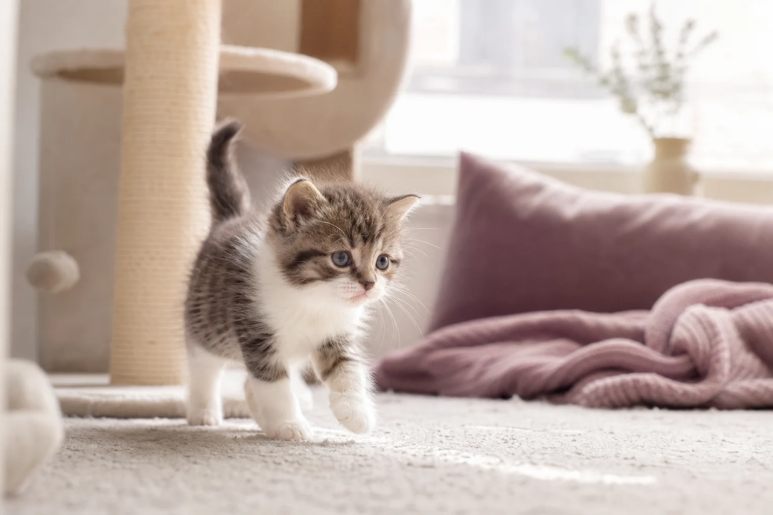 Kitten eingewöhnen: die ersten Wochen